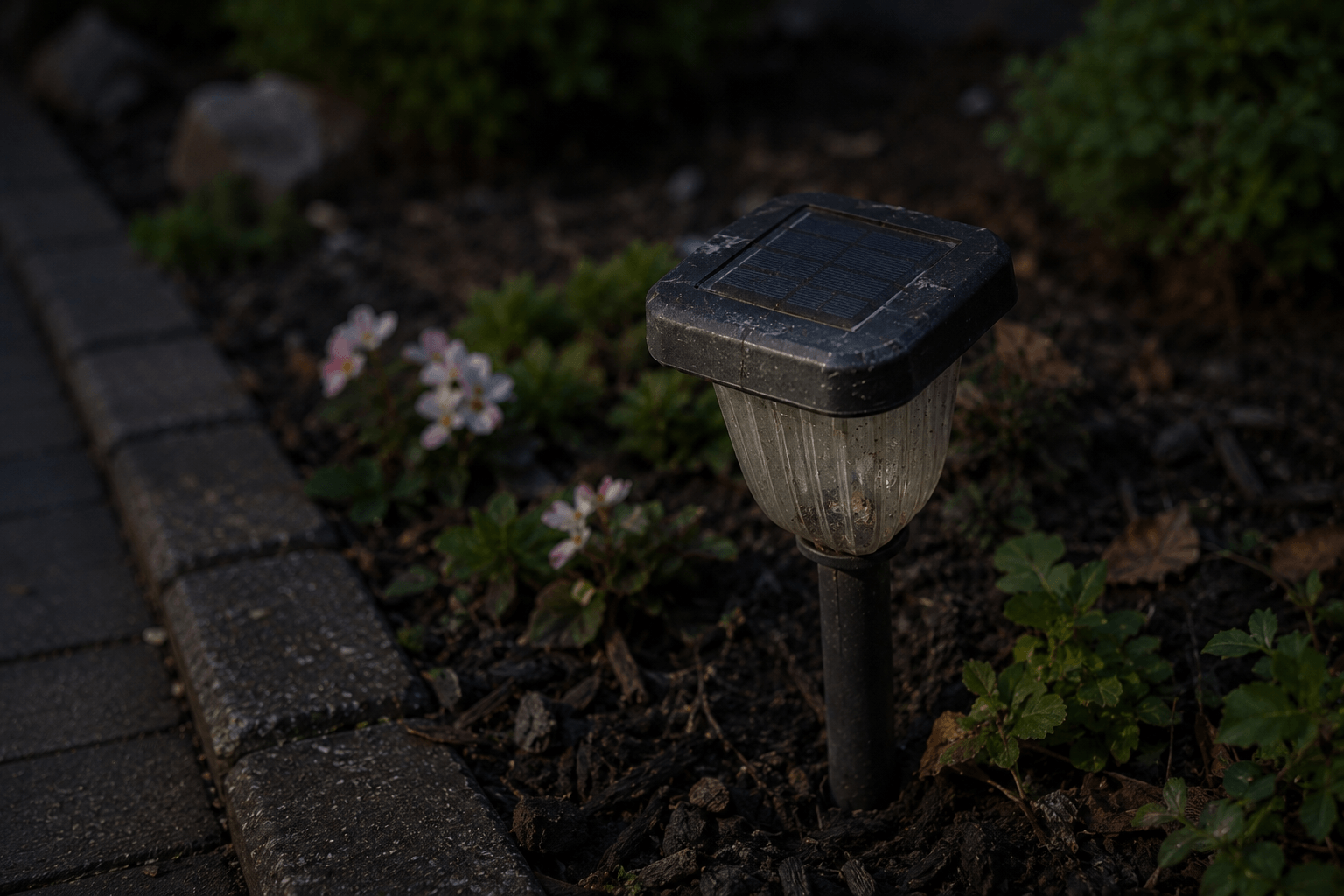Why solar lights stop working.